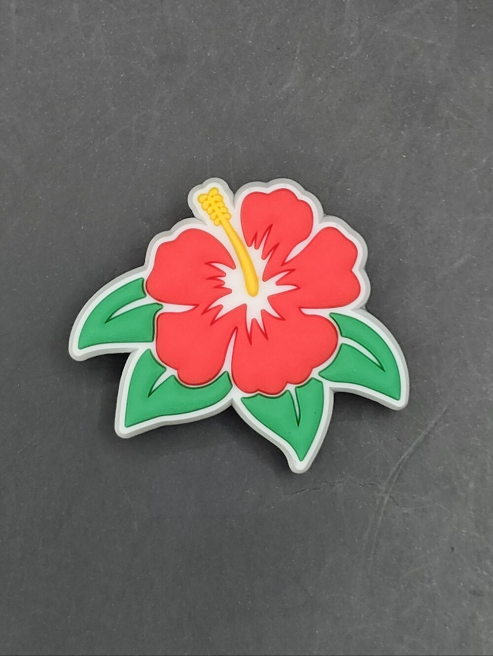 (5/$15) Hibiscus 🌺 Flower Croc Charm
